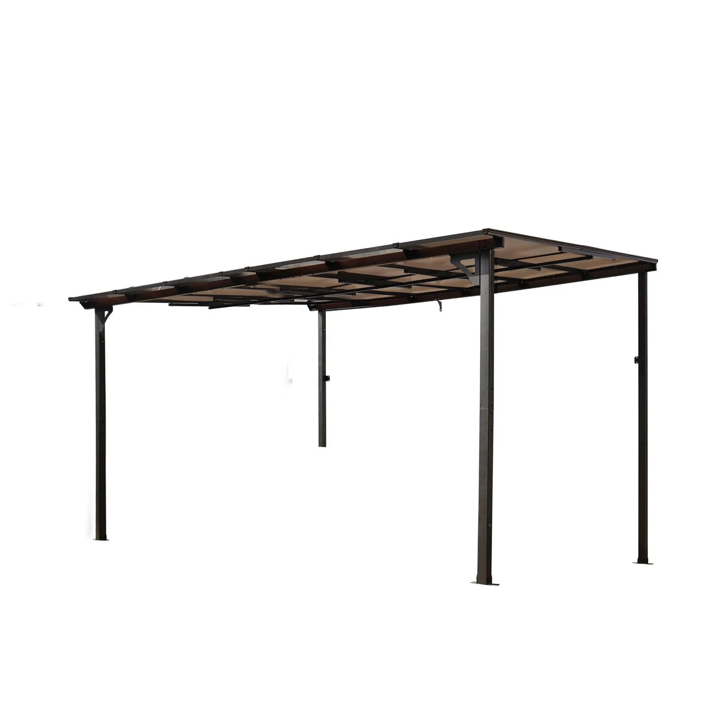 Wall Mounted Outdoor Pergola Gazebo Heavy Duty