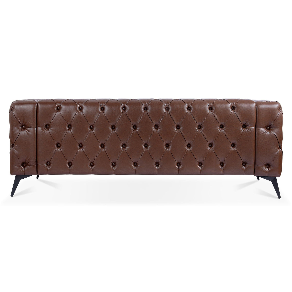 Modern 3 Seater Sofa with Square Arm and Cushion