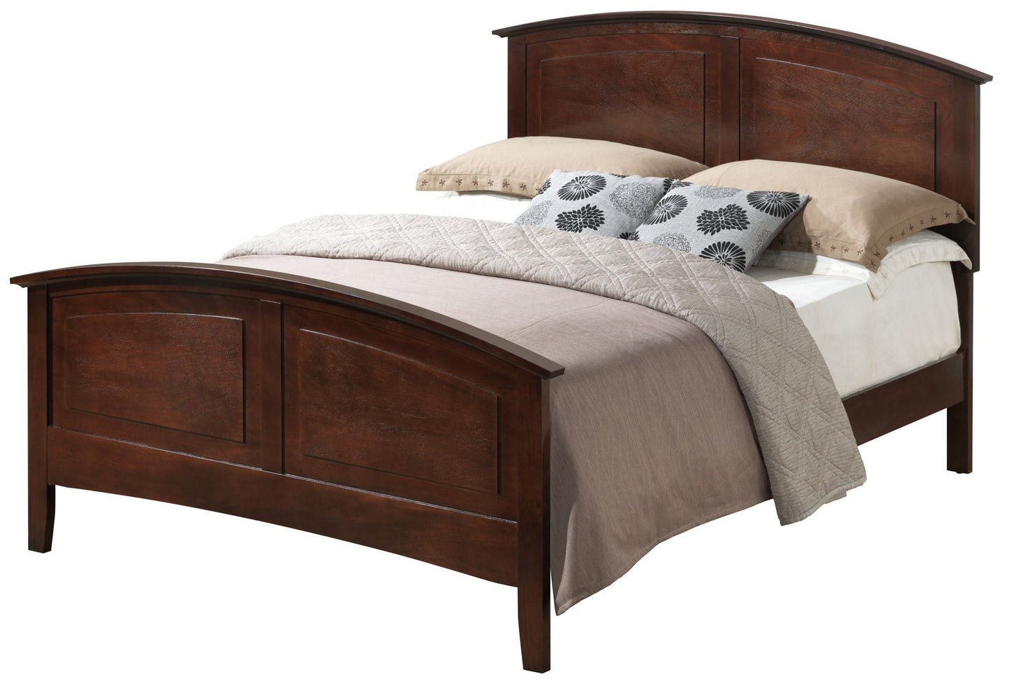 Modern Farmhouse Arch Bed With Real Veneers