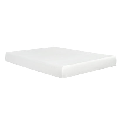 8-inch plush gel memory foam mattress with Aloe Vera cover, white, HouseOfZazla on Tampa Home & Garden Store