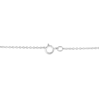 Sterling silver pave-set angel wing double-heart pendant necklace by Bids.com on Tampa Home & Garden Store