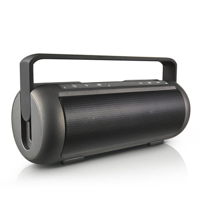 iRola wireless speaker GemGear portable black speaker with carry handle and mesh grille on Tampa Home & Garden Store