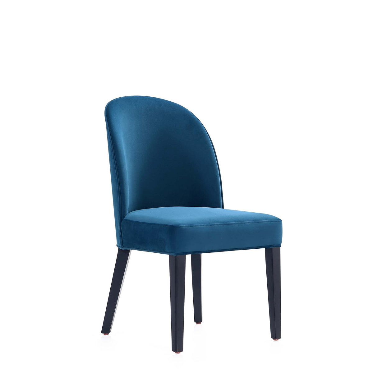Dining chair set of 2 in blue upholstery with a beech wood frame by HouseOfZazla on Tampa Home & Garden Store