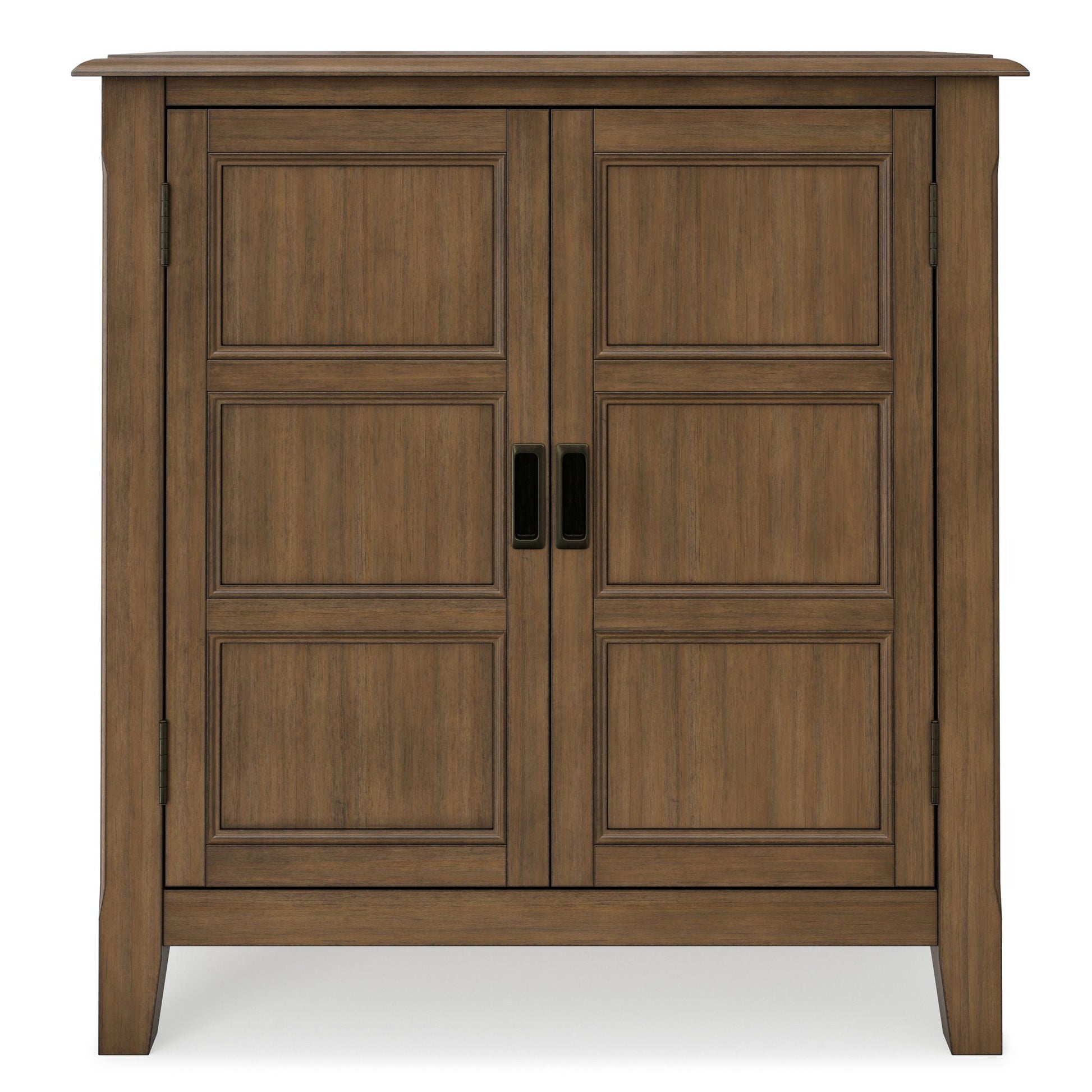 Burlington handcrafted low storage cabinet, walnut wood finish accent cabinet by HouseOfZazla on Tampa Home & Garden Store