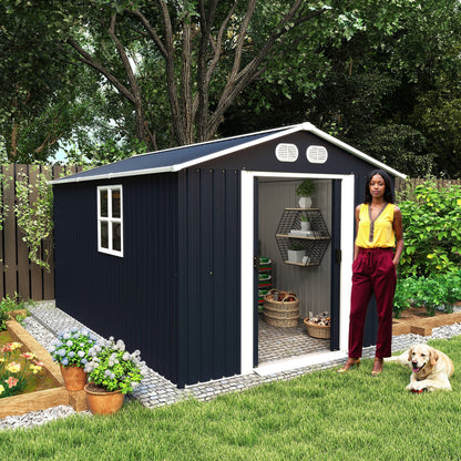 Campcraft 8x12 Outdoor Metal Storage Shed