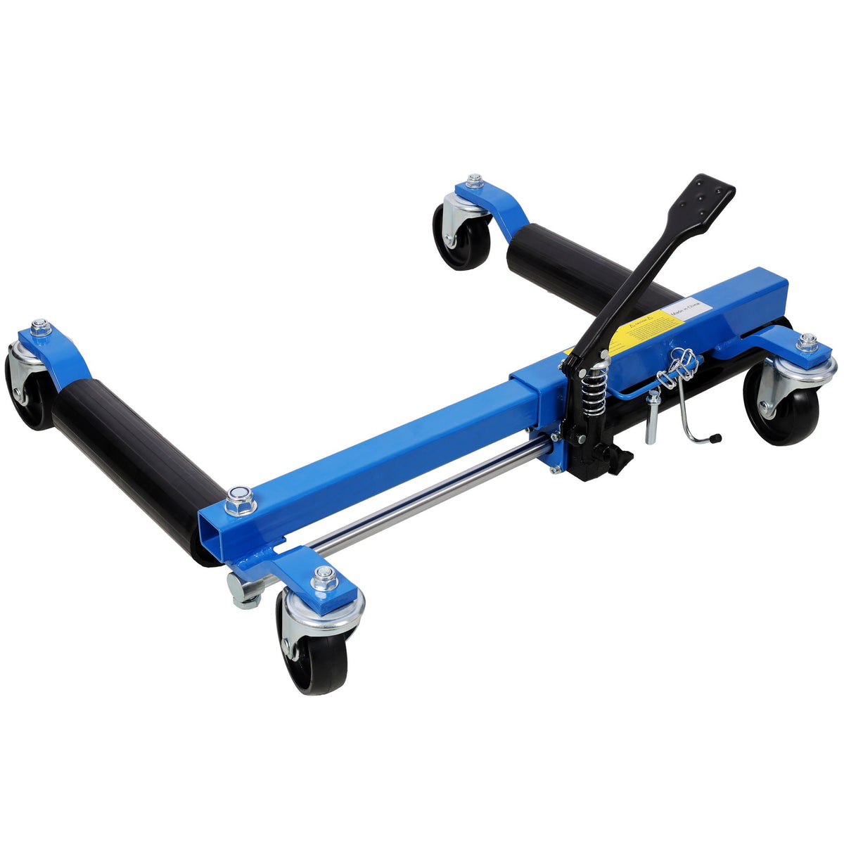 Hydraulic car wheel dolly set of 2 with foot pedal lift, blue frame, 1,500 lb HouseOfZazla on Tampa Home & Garden Store