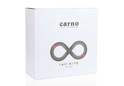 Cat toy turntable set in white box packaging with gray infinity logo by carno pet products on Tampa Home & Garden Store