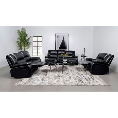 Elodie Plush Glider Recliner and Cushions