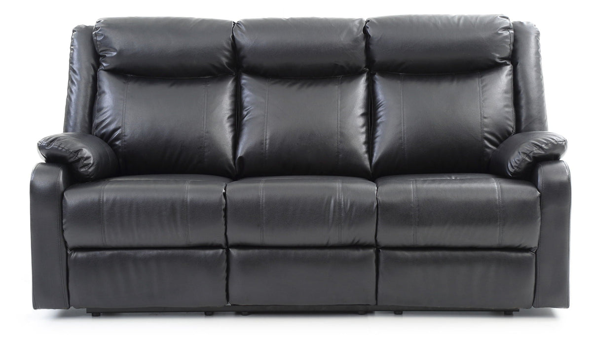 Contemporary Three Seater Reclining Sofa
