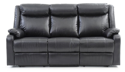 Contemporary Three Seater Reclining Sofa