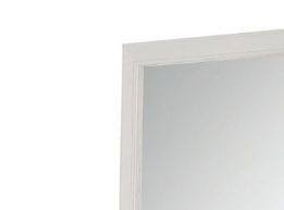 Louis Philippe Bedroom Mirror by HouseOfZazla, white framed mirror with elegant design on Tampa Home & Garden Store