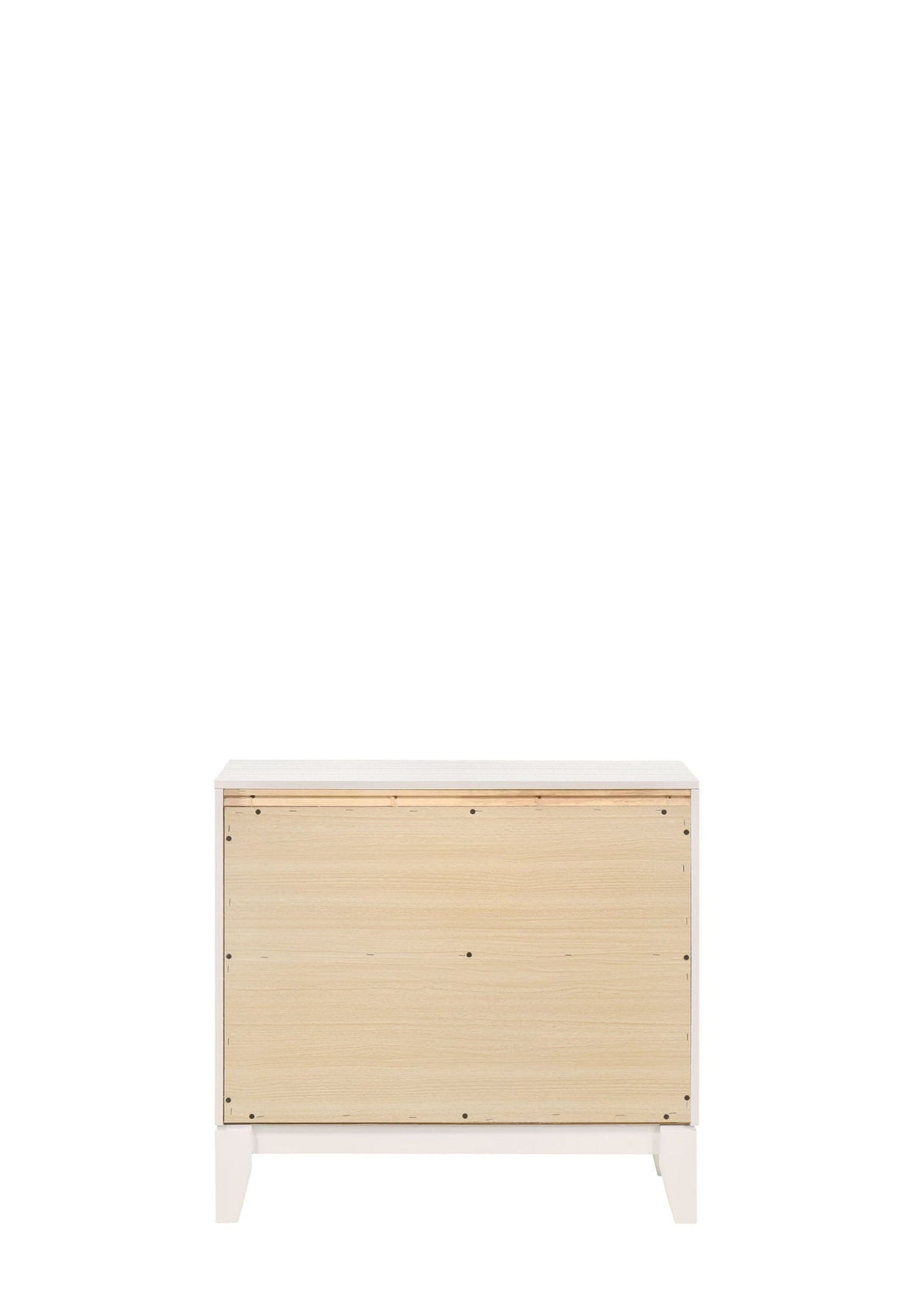 Haiden Weathered Nightstand by HouseOfZazla, weathered wood accent nightstand with white legs on Tampa Home & Garden Store