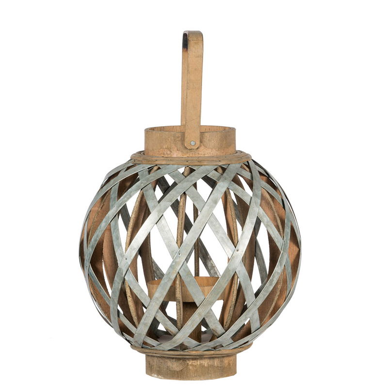 Vintage Glass Lantern For Indoor and Outdoor