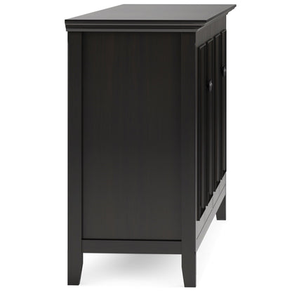 Amherst 4-Door Storage Cabinet in dark espresso finish by HouseOfZazla accent cabinet on Tampa Home & Garden Store