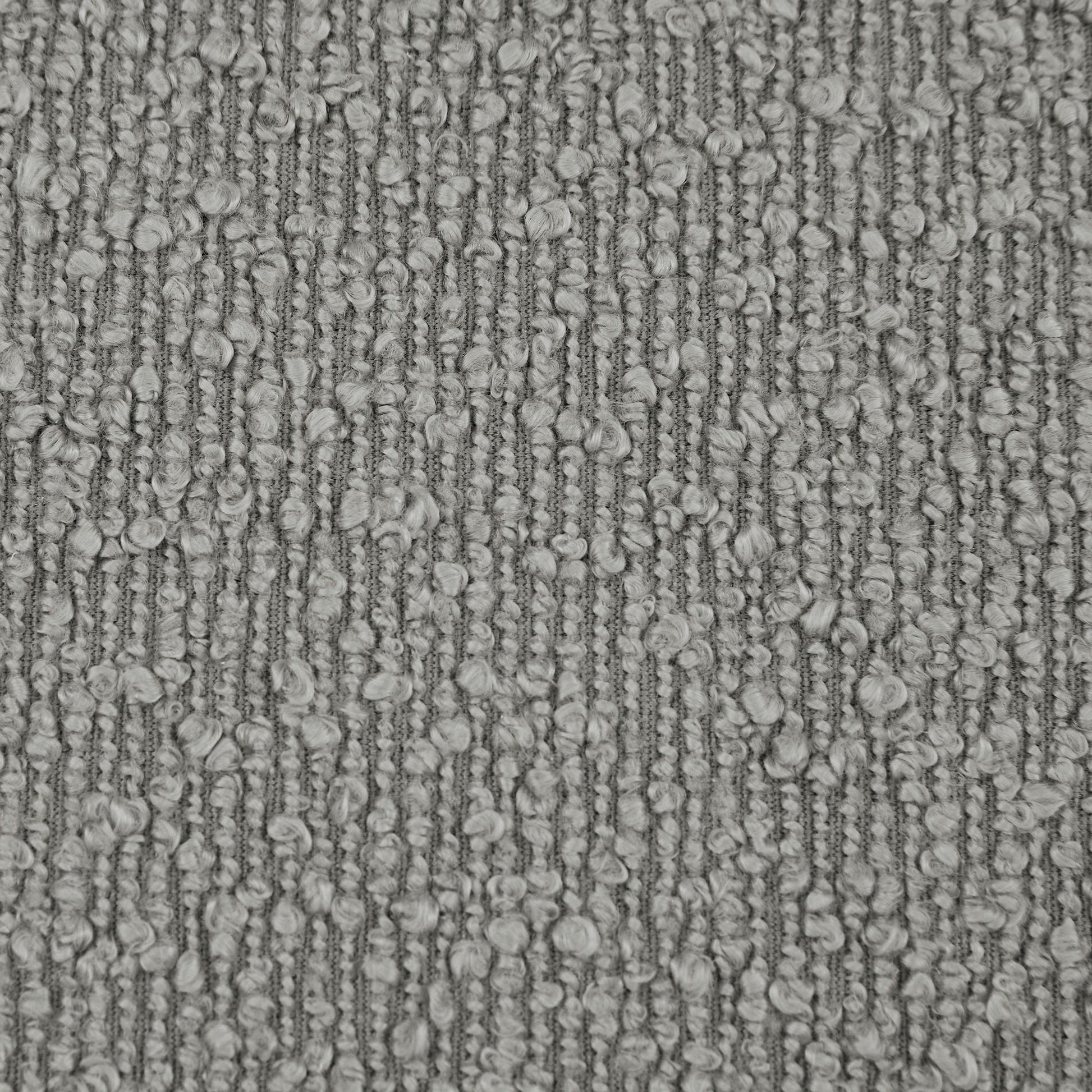 Gray loop-pile carpet close-up with thick tufted fibers on Tampa Home & Garden Store