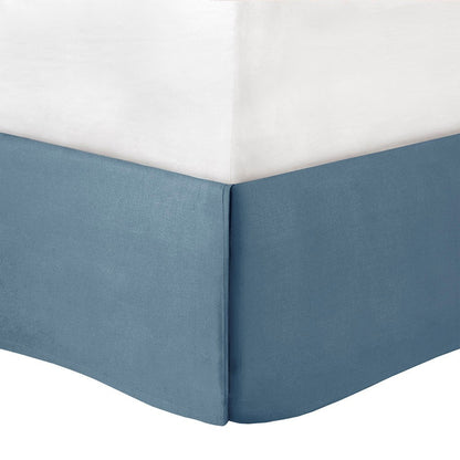 8-piece cotton reversible comforter set blue with white reverse for Quilts & Comforters on Tampa Home & Garden Store