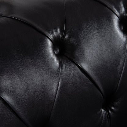 Modern 3 Seater Sofa with Square Arm and Cushion