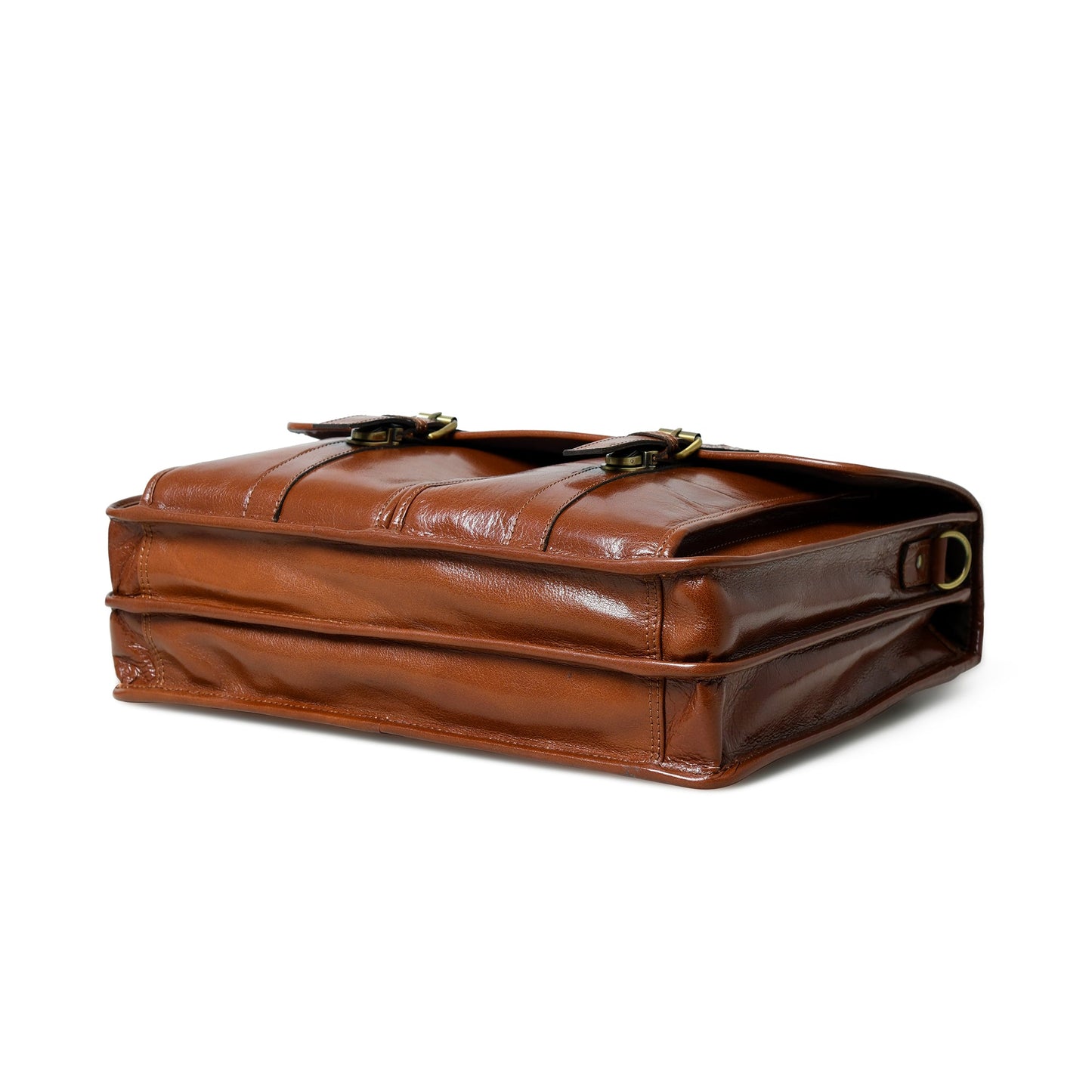 The Architect Brown Executive leather briefcase by Classy Leather Bags on Tampa Home & Garden Store