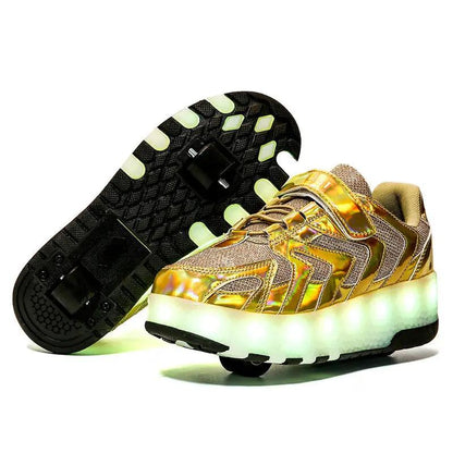 Kids Roller Shoes for Boys and Girls Sneakers