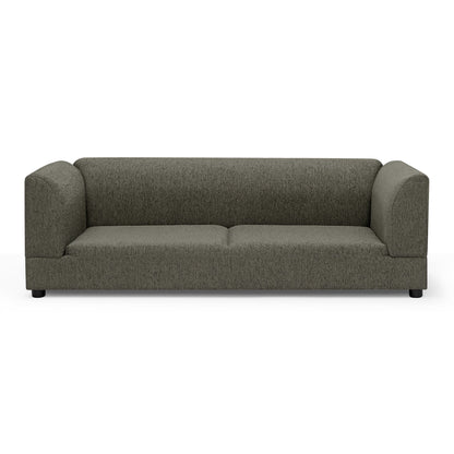 Comfortable Oversized Pet Sofa by HouseOfZazla in gray fabric for medium/large dogs on Tampa Home & Garden Store