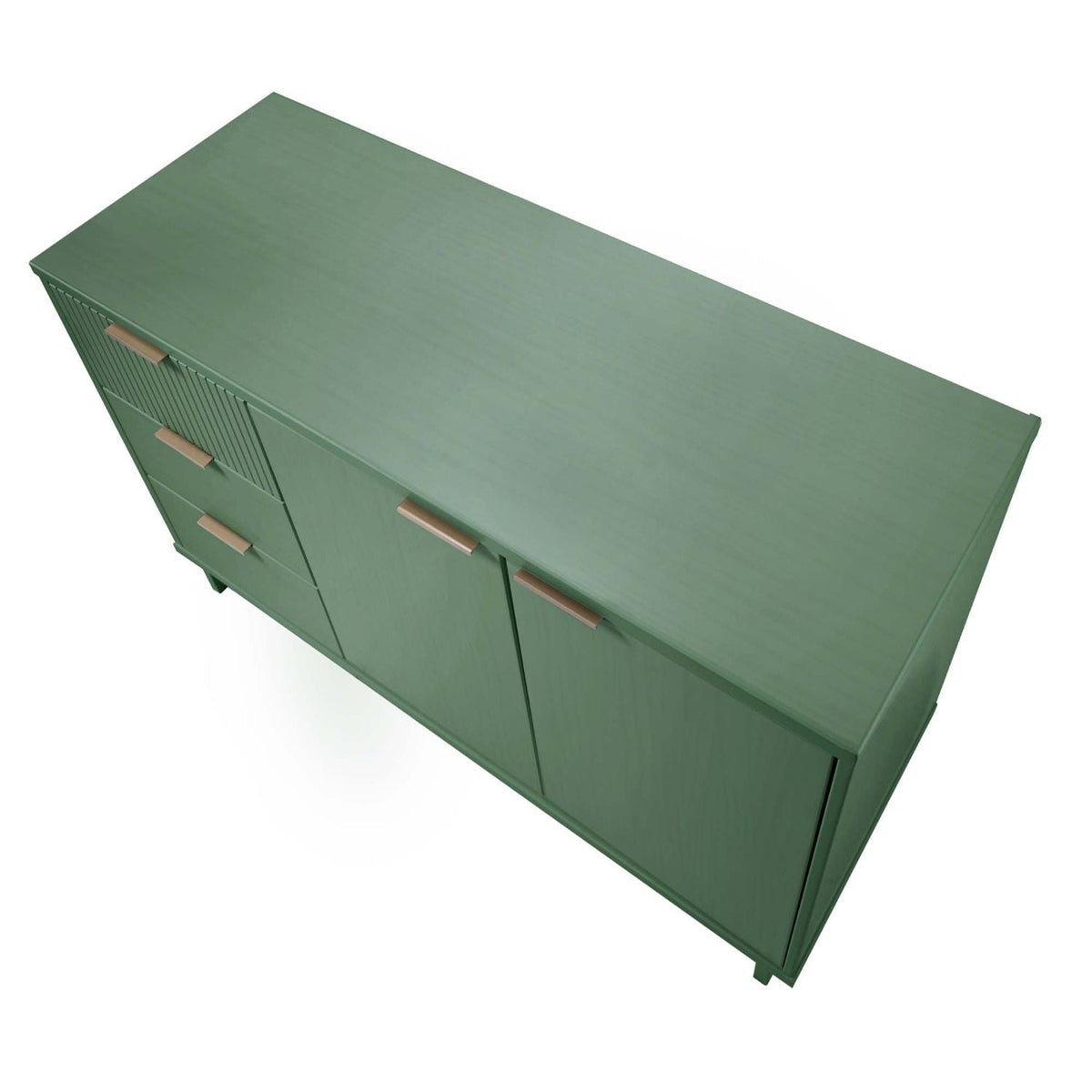 Granville sideboard green finish with full-extension drawers on Tampa Home & Garden Store