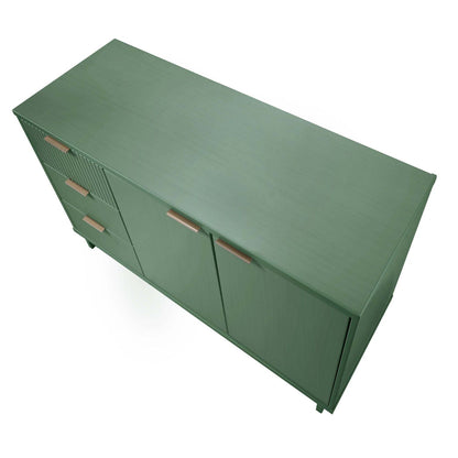 Granville sideboard green finish with full-extension drawers on Tampa Home & Garden Store