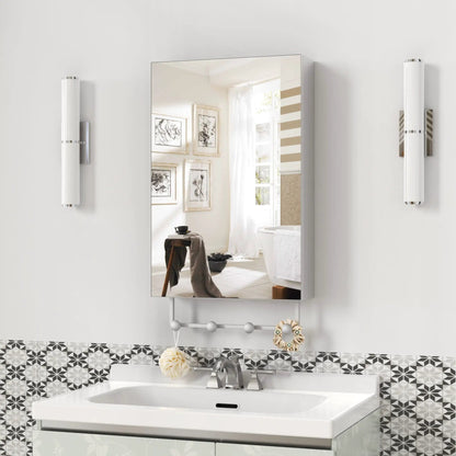 Medicine Cabinet Wall Mounted Mirror With Storage