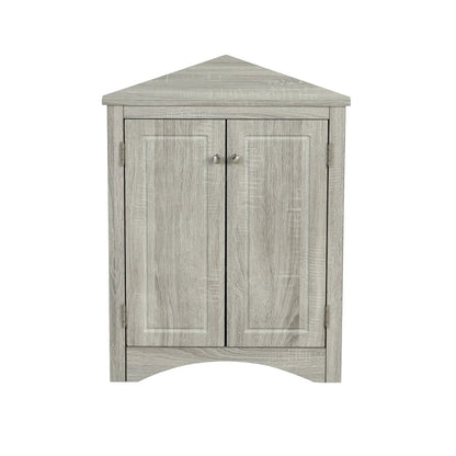 Triangle Bathroom Cabinet with Adjustable Shelves