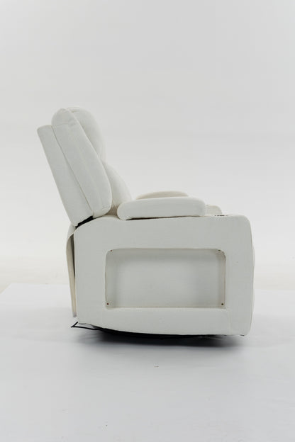 Extra Wide Power Recliner And Heat Massage
