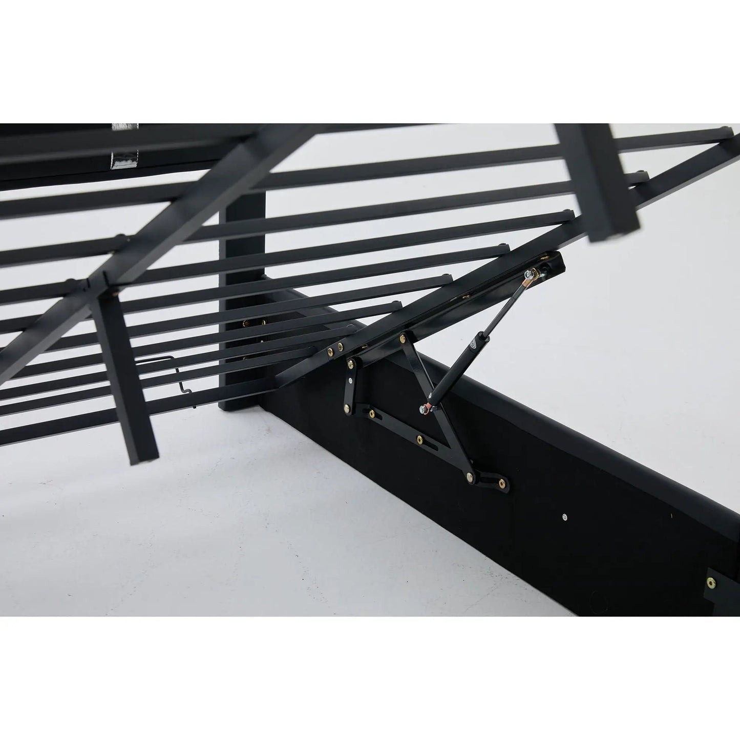 Upholstered Platform Bed Frame With Usb Charging