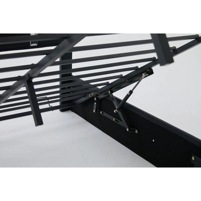Upholstered Platform Bed Frame With Usb Charging