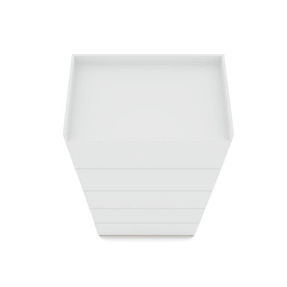 Mulberry Wardrobe Closet with adjustable shelving white triple unit design by HouseOfZazla on Tampa Home & Garden Store
