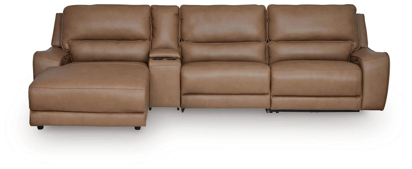 DeepWakes Power Reclining Sectional with Chaise