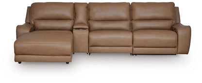 DeepWakes Power Reclining Sectional with Chaise