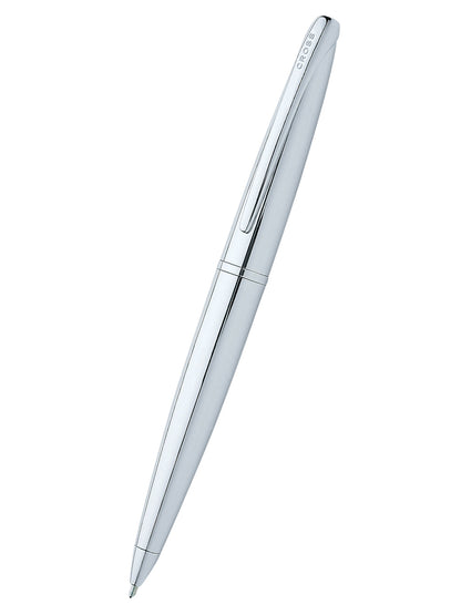 ATX Pure Chrome Ballpoint Pen with polished chrome body and clip by A.T. Cross on Tampa Home & Garden Store