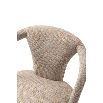 Palmer Mid Century Modern Tweed Armchair