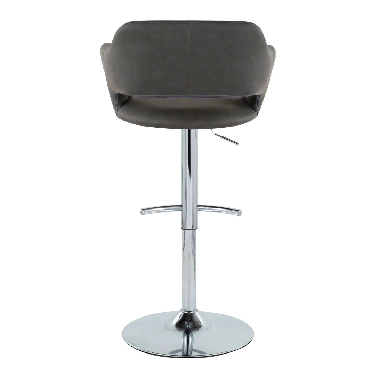 Margarite Contemporary Adjustable Barstool Swivel