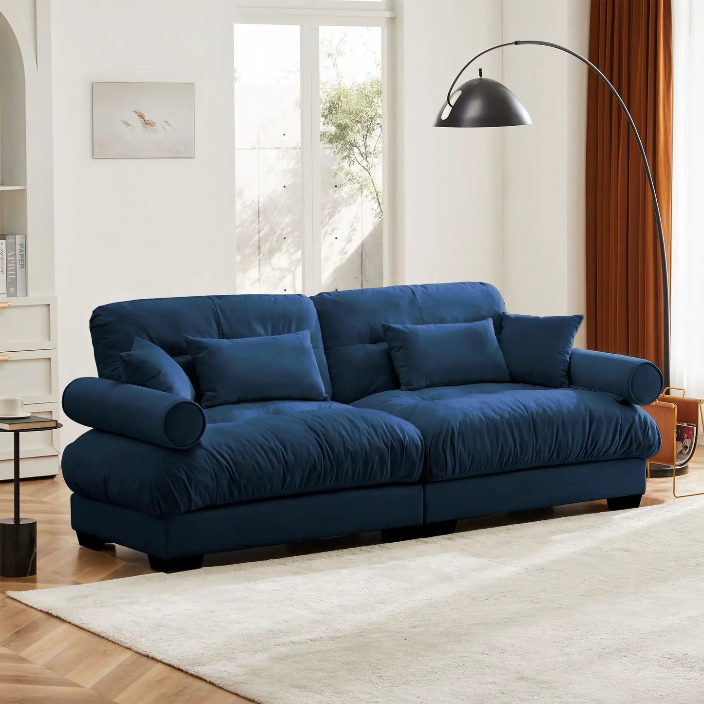 Modern Oversize Sofa With Cloud Like Comfort
