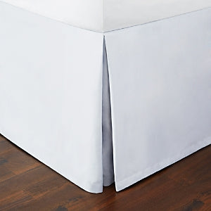 Hudson Park Collection 680TC Sateen Bedskirt pair in white by Vanessa Jane New with tags on Tampa Home & Garden Store