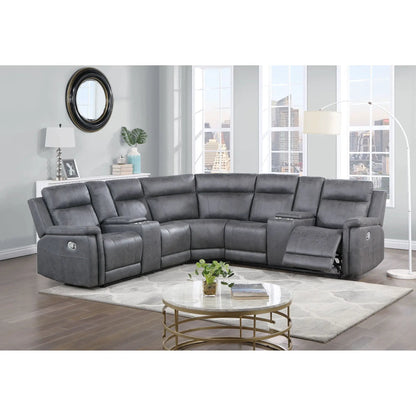 Eco Sectional Sofa in Greige for Modern Living