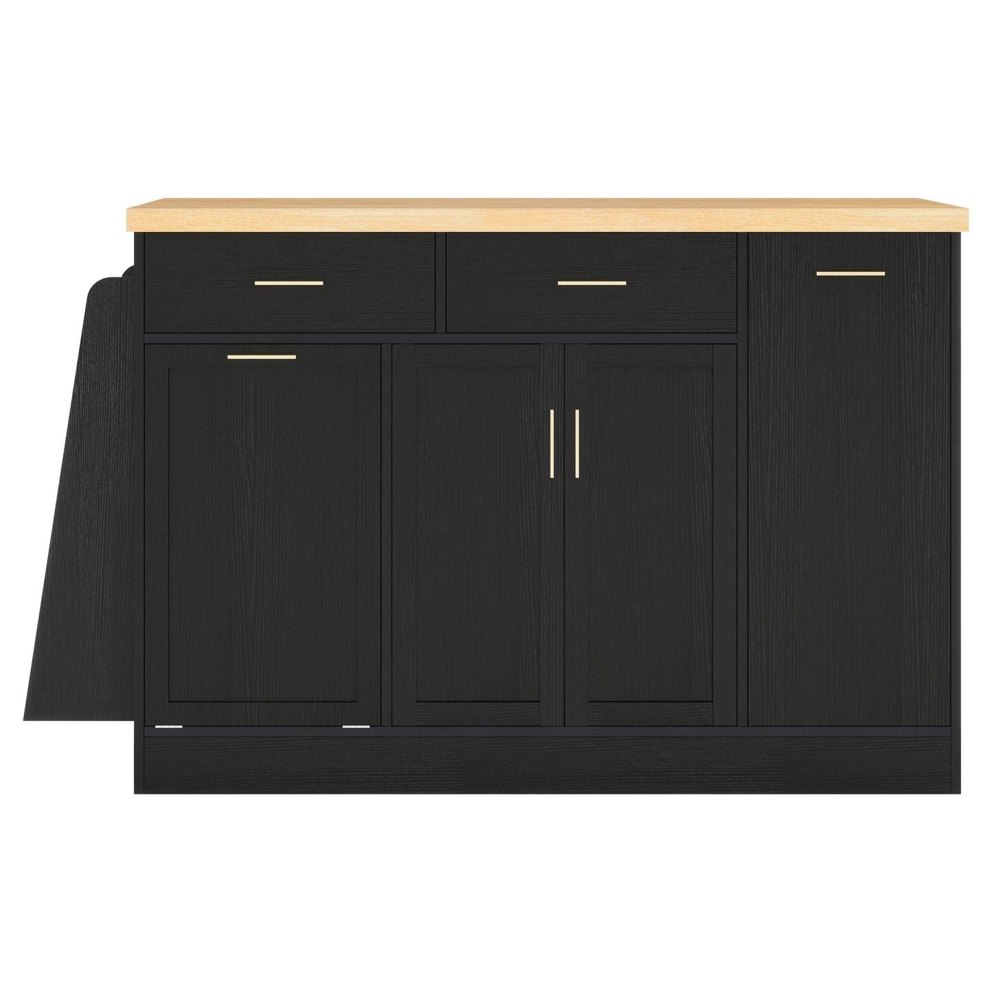 Kitchen Sideboard and Cabinet with Spice Rack