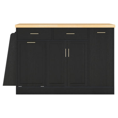 Kitchen Sideboard and Cabinet with Spice Rack