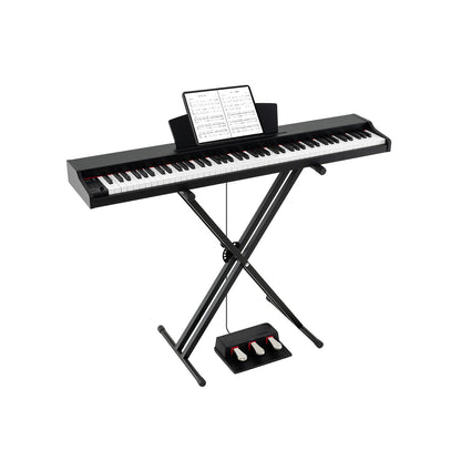 88-Key Keyboard Piano Set with Adjustable Stand