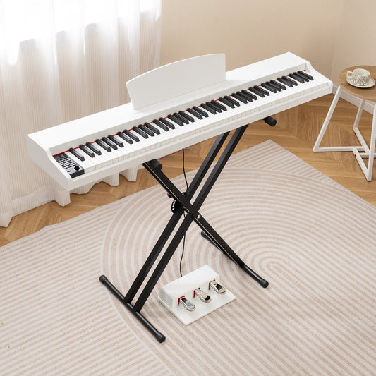 88-Key Keyboard Piano Set with Adjustable Stand - Tampa Home & Garden Store