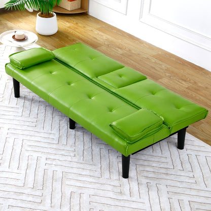 Compact Foldable Sofa Bed and Cup Holder