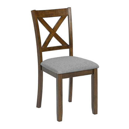 Six Piece Dining Set With A Bench And Four Chairs