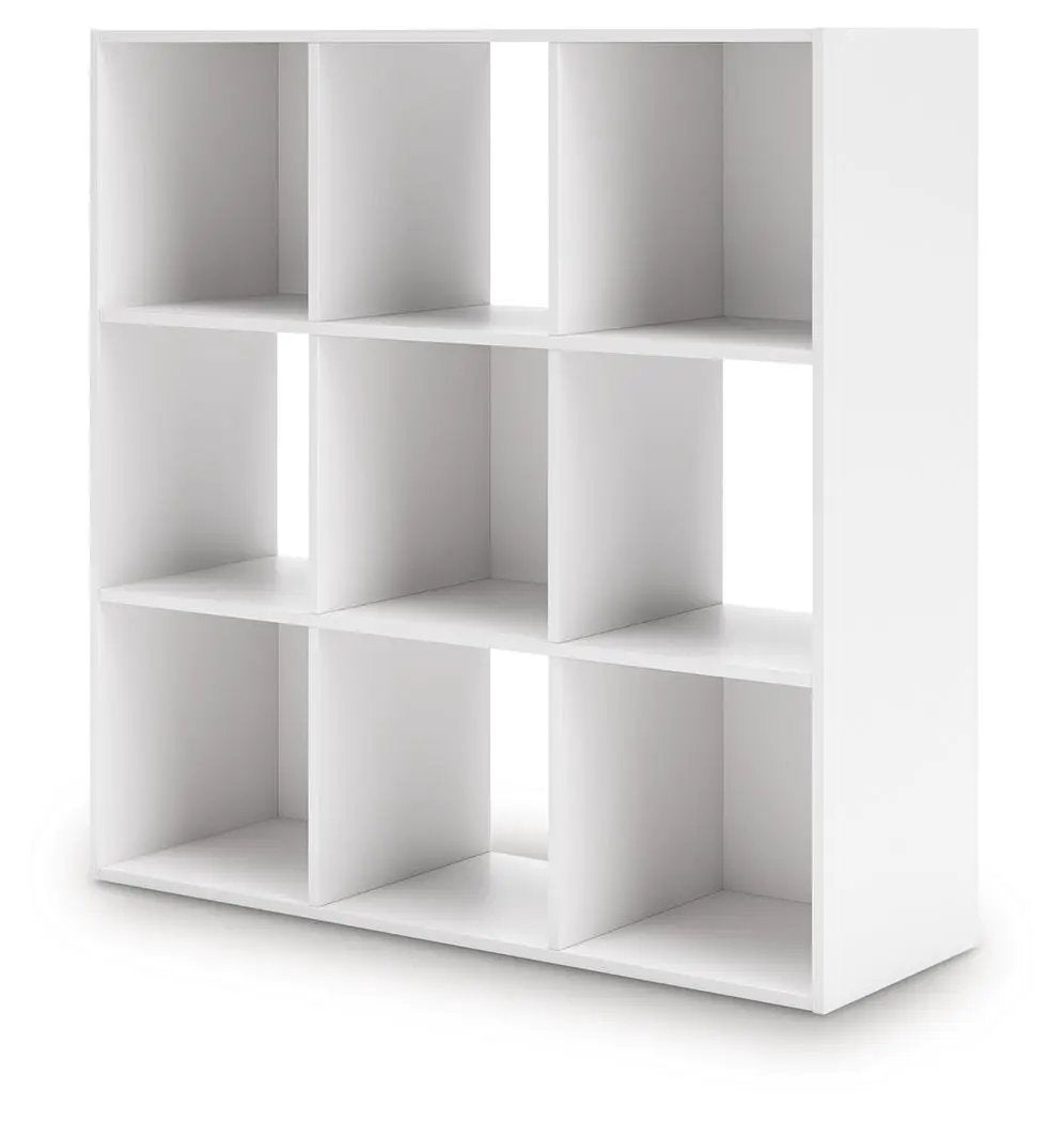 Onita white cube organizer by Unique Piece Furniture with 9 cubbies on Tampa Home & Garden Store