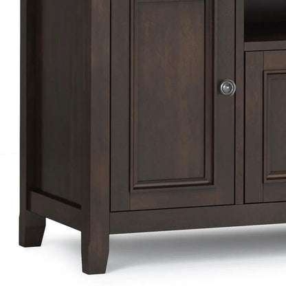 Amherst Wide TV Media Stand with Solid Wood