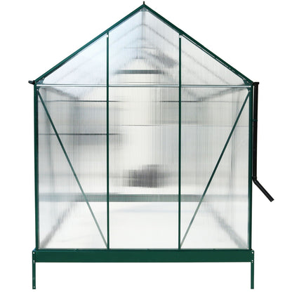 Heavy Duty Polycarbonate Greenhouse Kit and Door