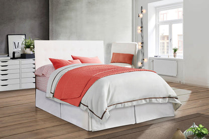 Upholstered Headboard With Black Or White Gray